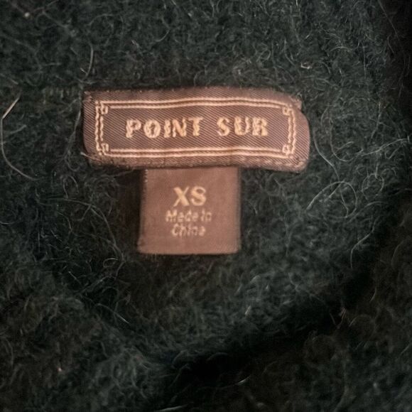 ✨Point Sur alpaca-blend crewneck emerald green sz xs sweater✨ - Picture 6 of 8